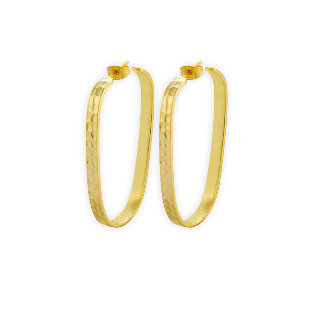 Radiance Gold Tone Earrings - Myra USA