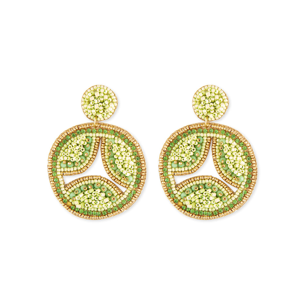 Meadow Radiance Beaded Earrings - Myra USA