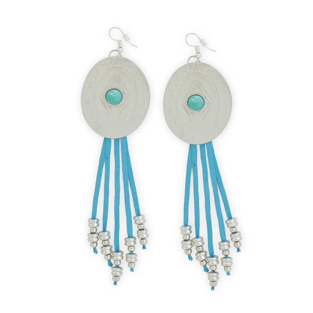 Desert Wonderment Fringed Earrings - Myra USA