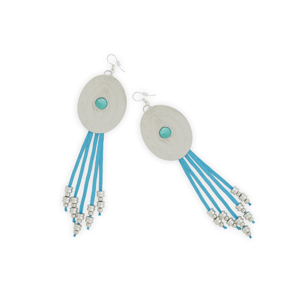 Desert Wonderment Fringed Earrings - Myra USA