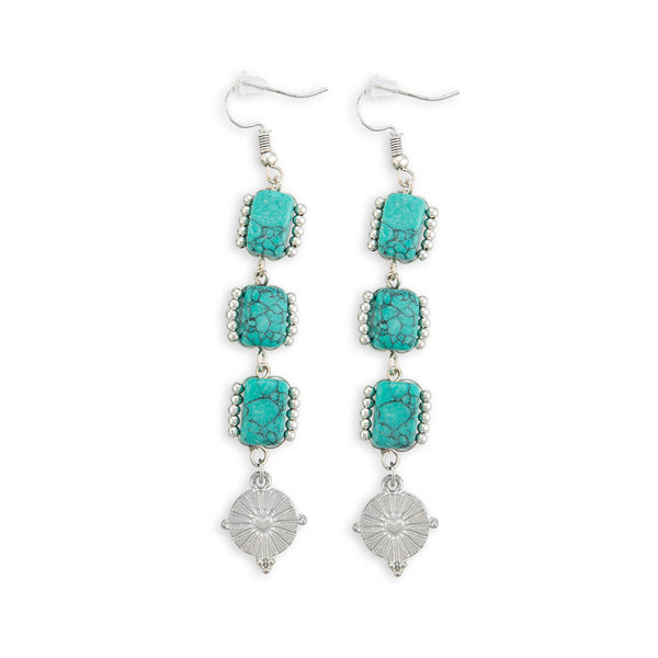 Rustic Refinement Earrings - Myra USA