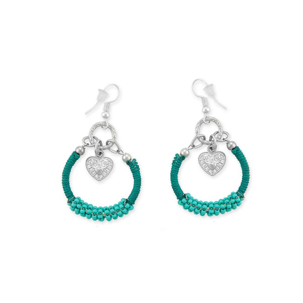 Heart’S Embrace Hoop Earrings - Myra USA