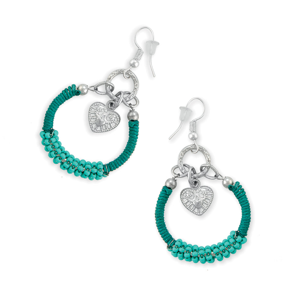 Heart’S Embrace Hoop Earrings - Myra USA