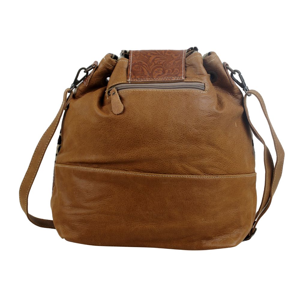 Zesty Leather & Hairon Bag - MyraUSA