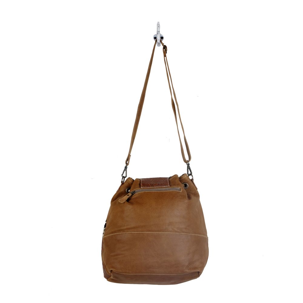 Zesty Leather & Hairon Bag - MyraUSA