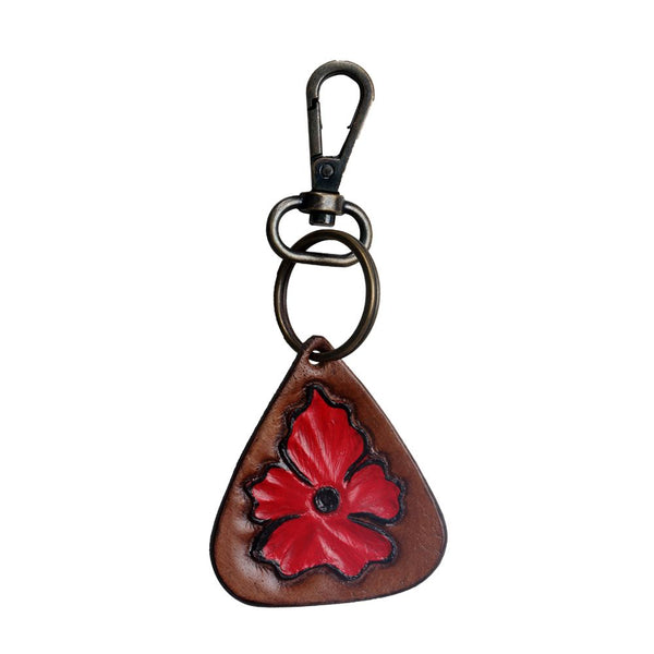 Crimson Flower Keychain - MyraUSA