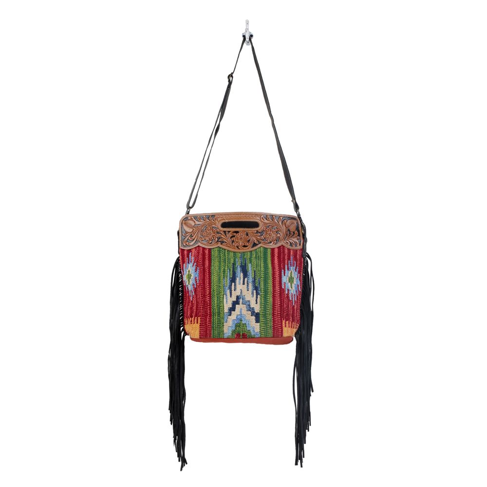 JARDIN HAND TOOLED BAG - Myra USA