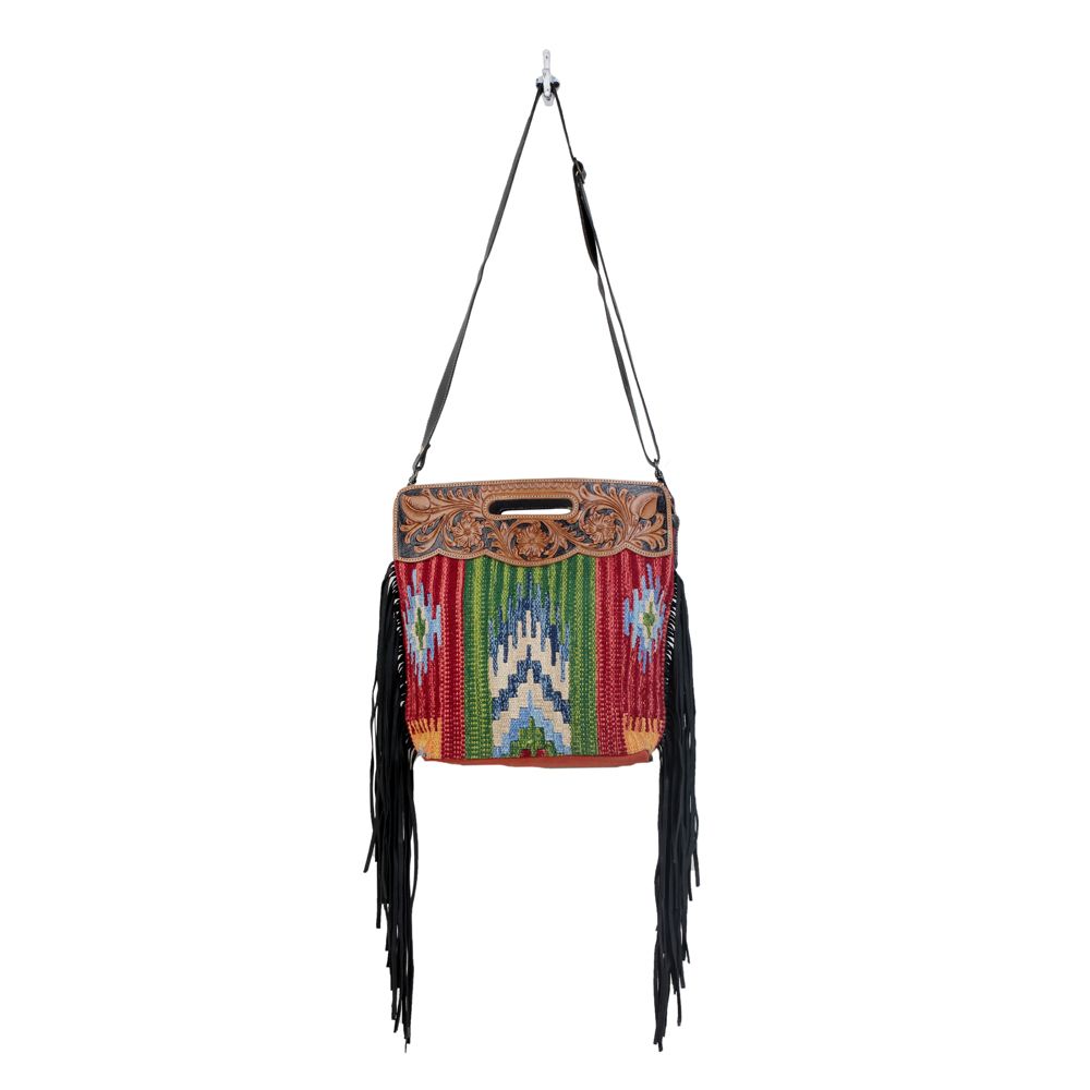 JARDIN HAND TOOLED BAG - Myra USA