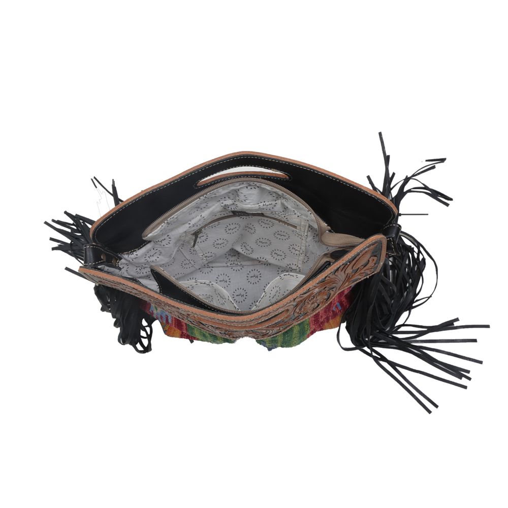 JARDIN HAND TOOLED BAG - Myra USA
