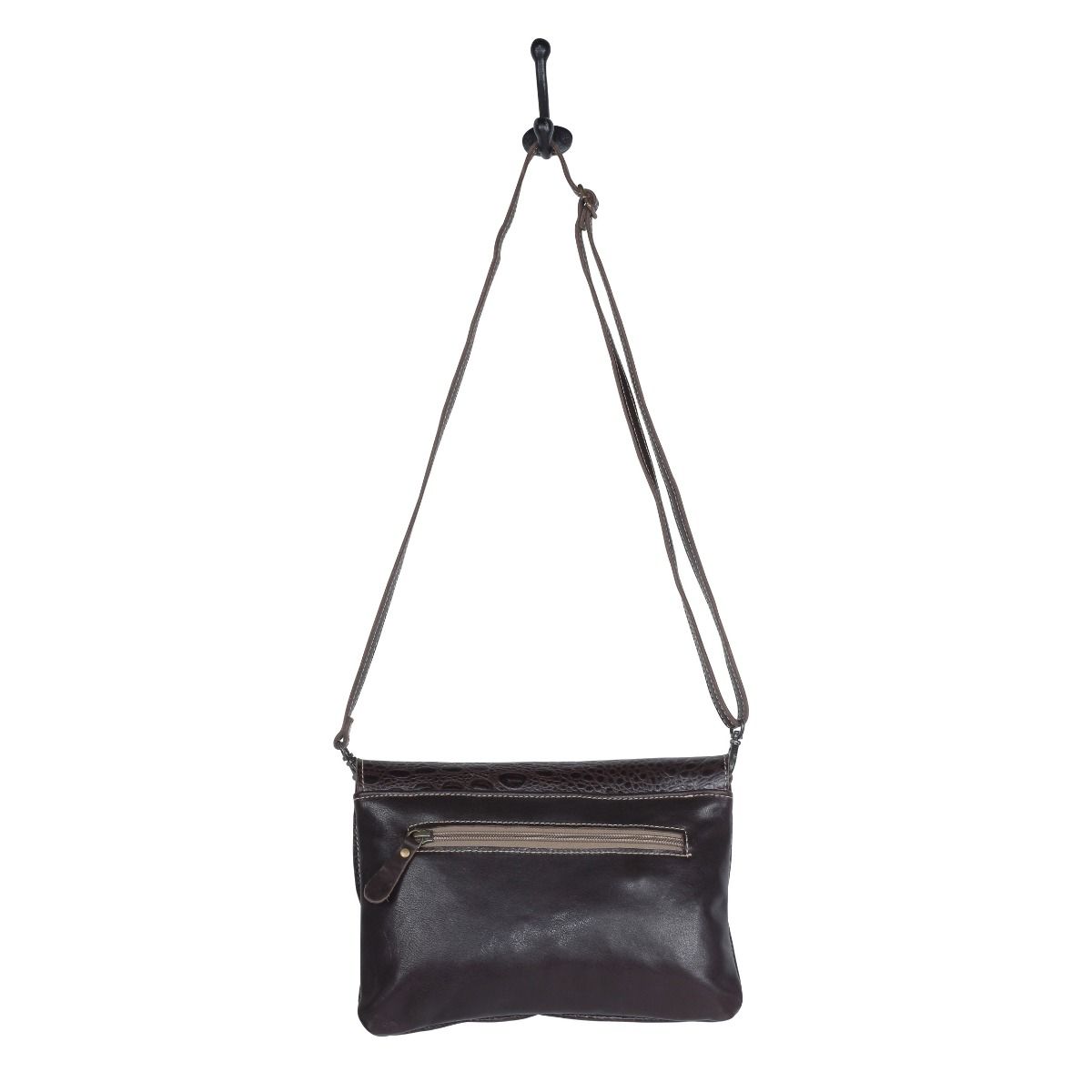Chocosplash Hand-Tooled Bag - MyraUSA