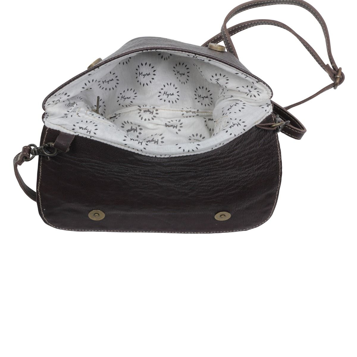 Chocosplash Hand-Tooled Bag - MyraUSA