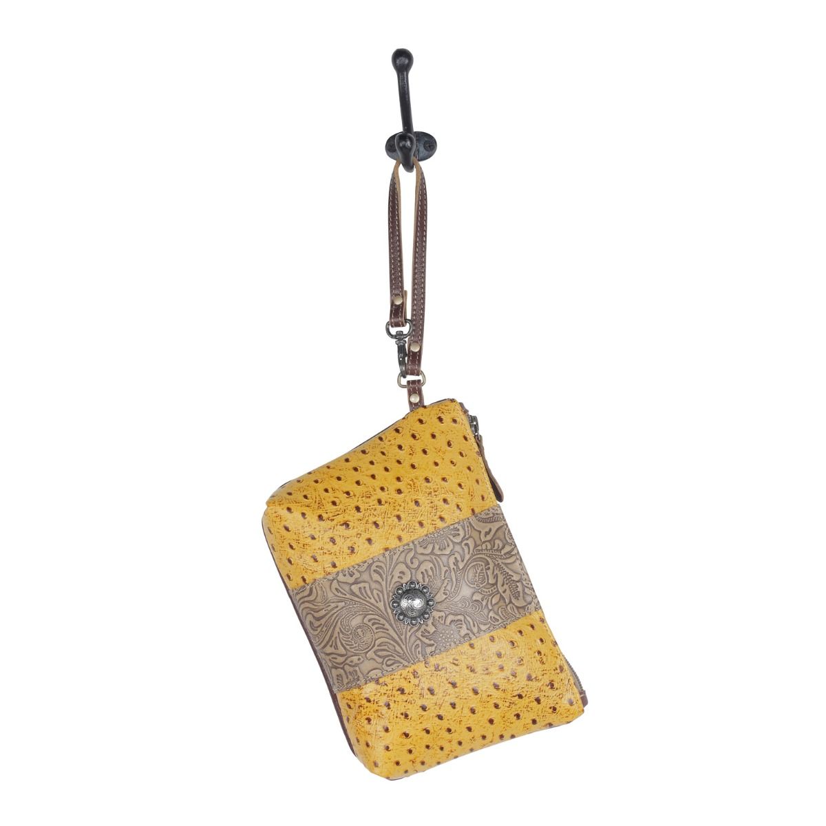 Bumble Leather & Hairon Bag - MyraUSA