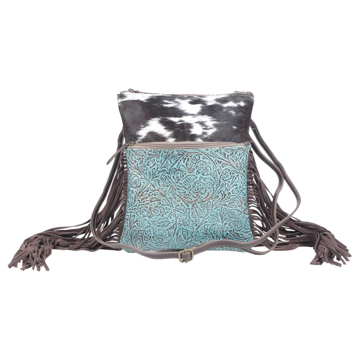 Flaneur Canvas & Hairon Bag - MyraUSA