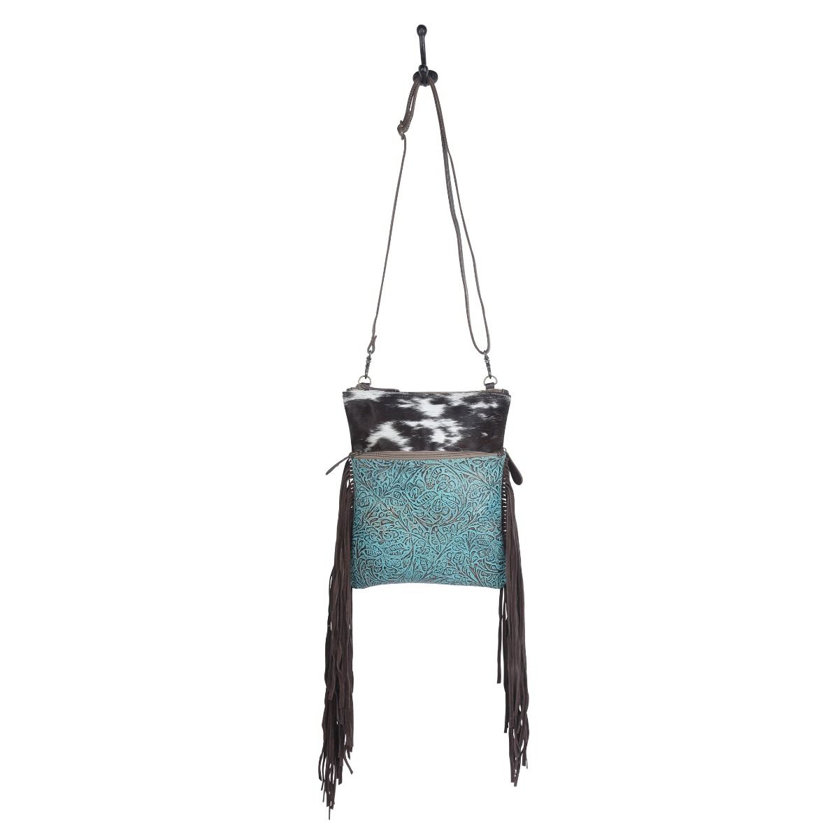 Flaneur Canvas & Hairon Bag - MyraUSA