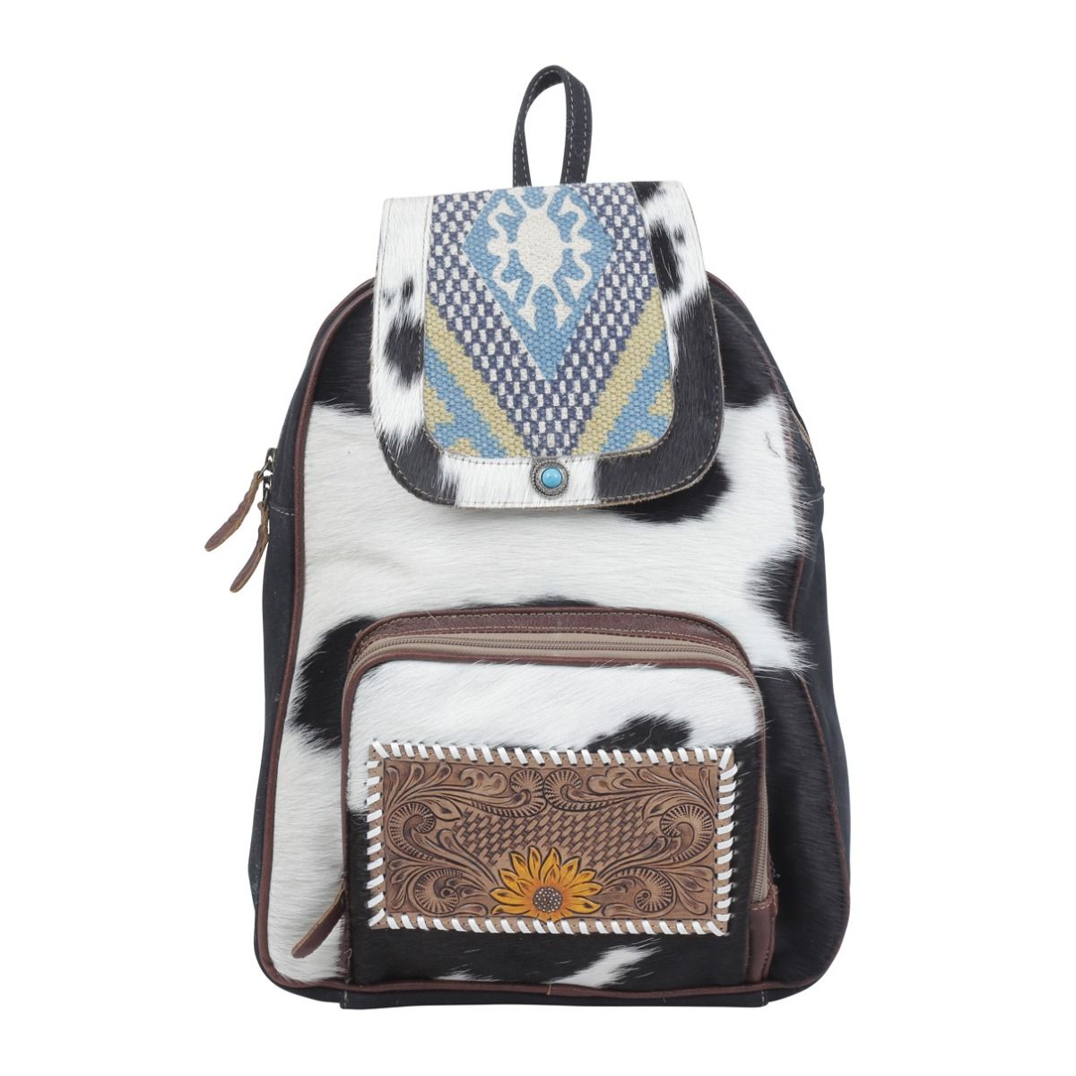 Couver Hand-Tooled Bag - MyraUSA