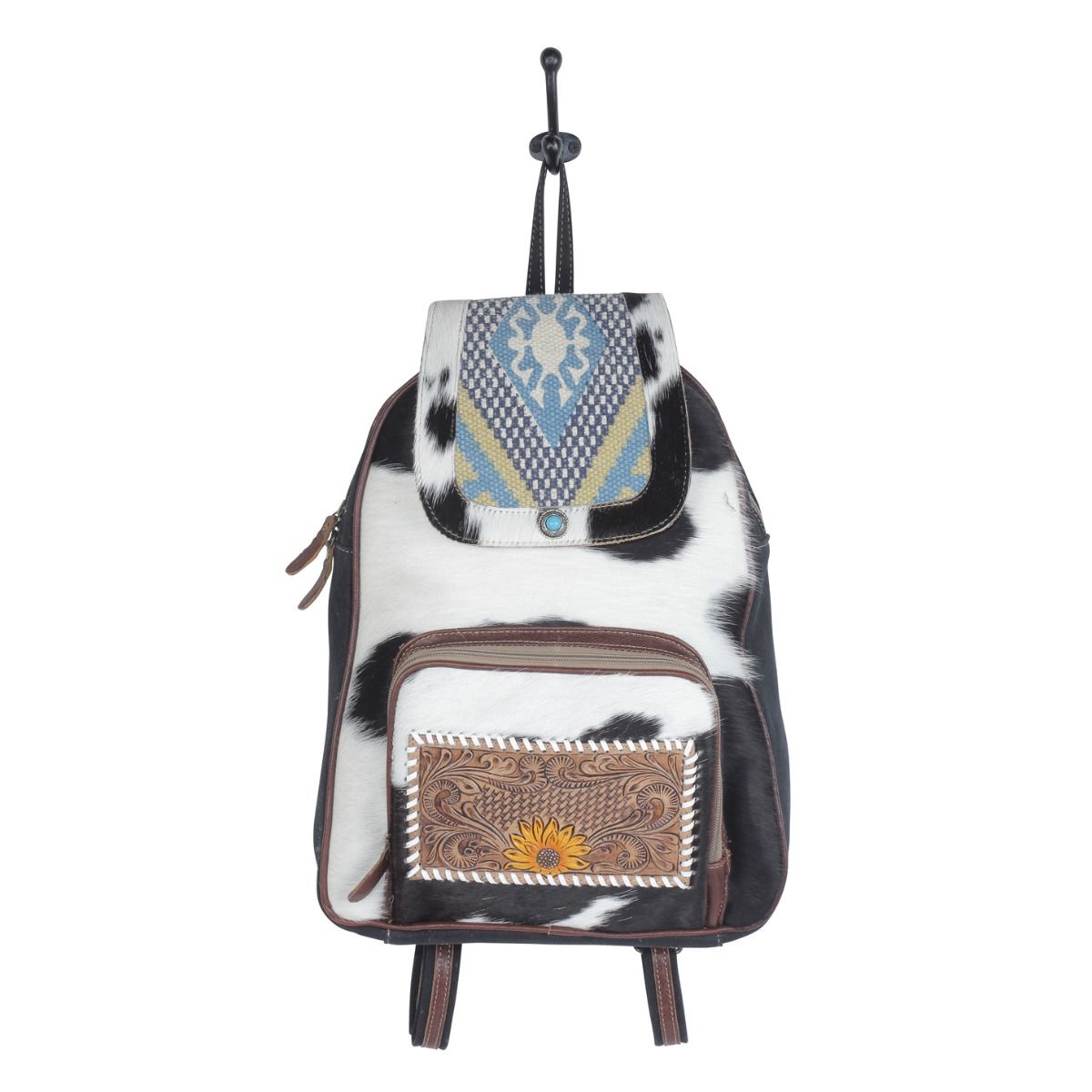 Couver Hand-Tooled Bag - MyraUSA