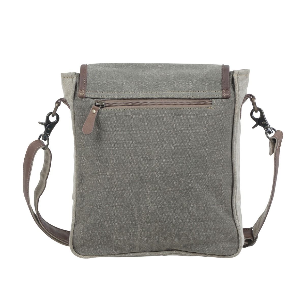 Gray Lacuna Shoulder Bag - MyraUSA