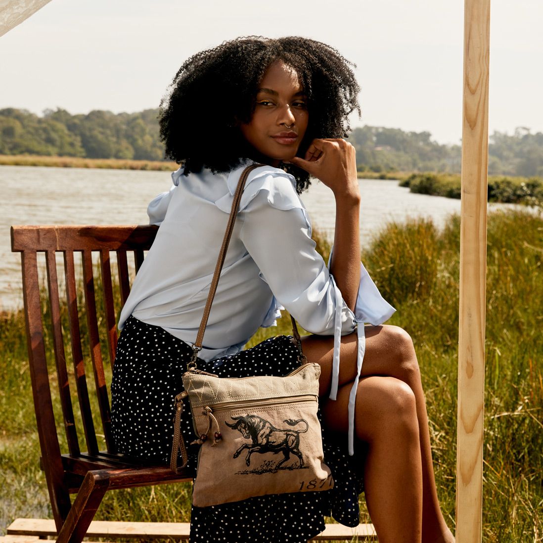 Faded Small & Crossbody bag - MyraUSA