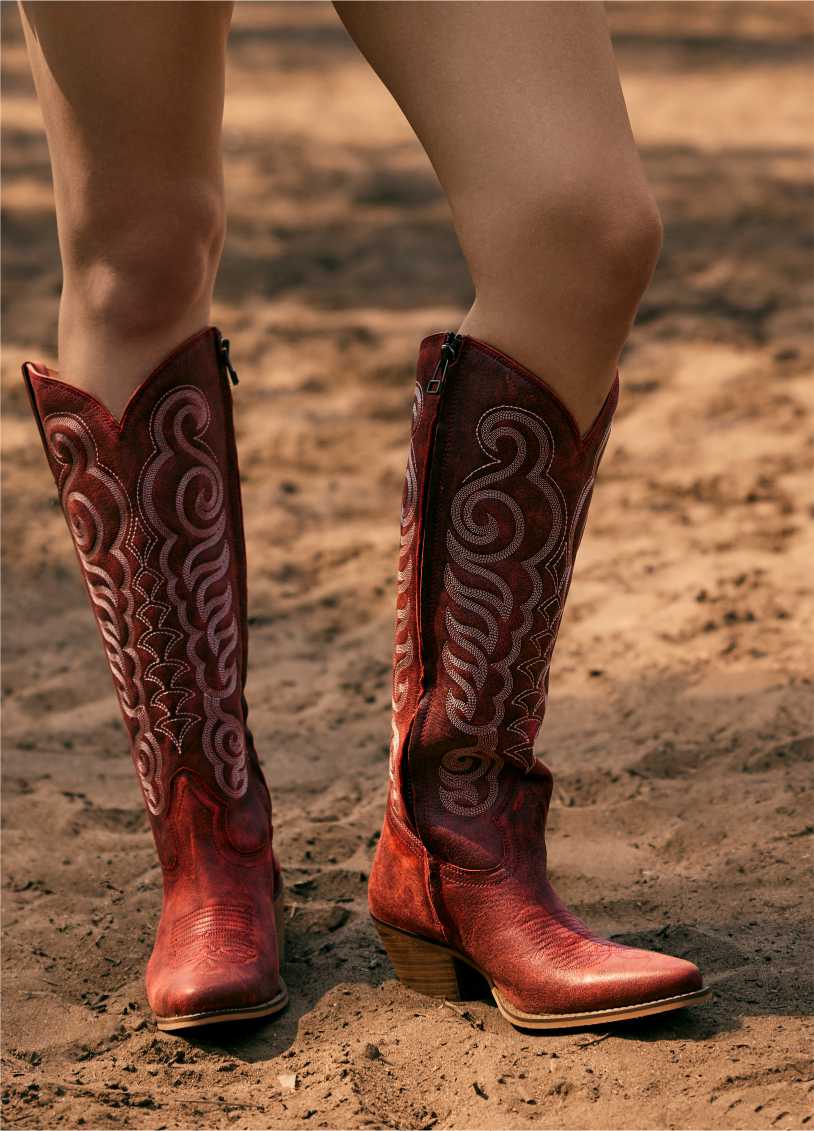 How should Western boots fit?