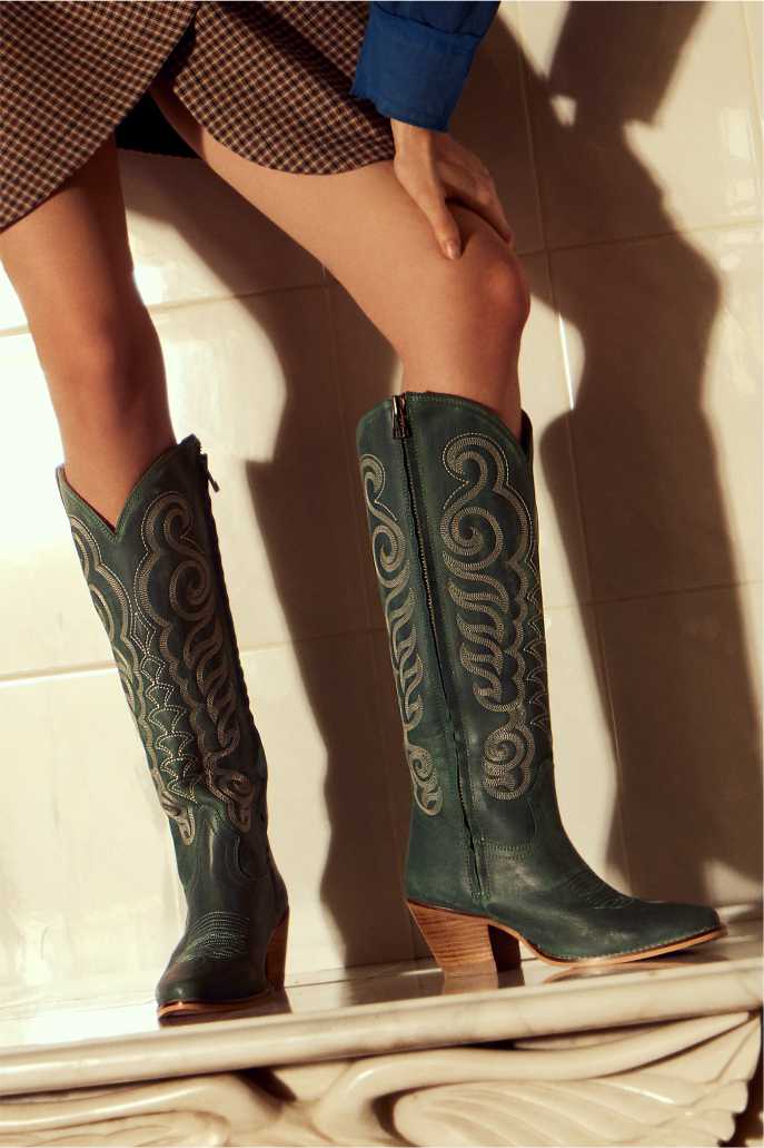 How to shrink cowboy boots?
