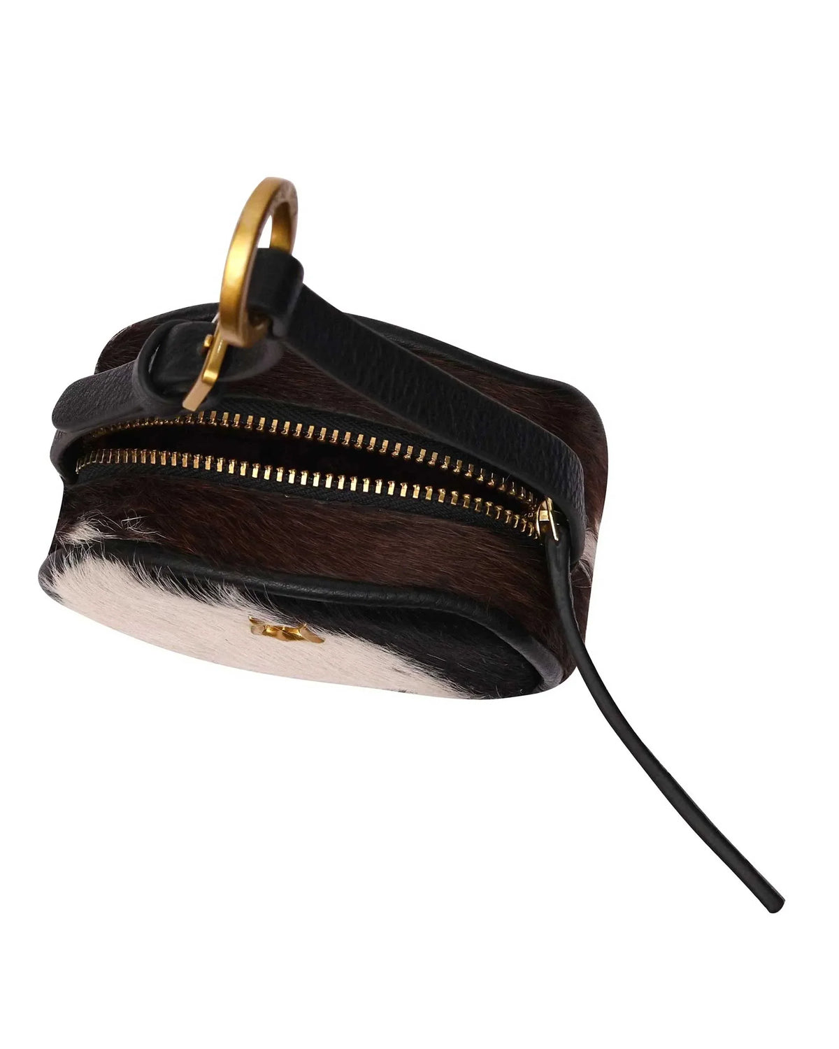 Sophia Micro Bag Charm - Grey cowhide - Myra USA