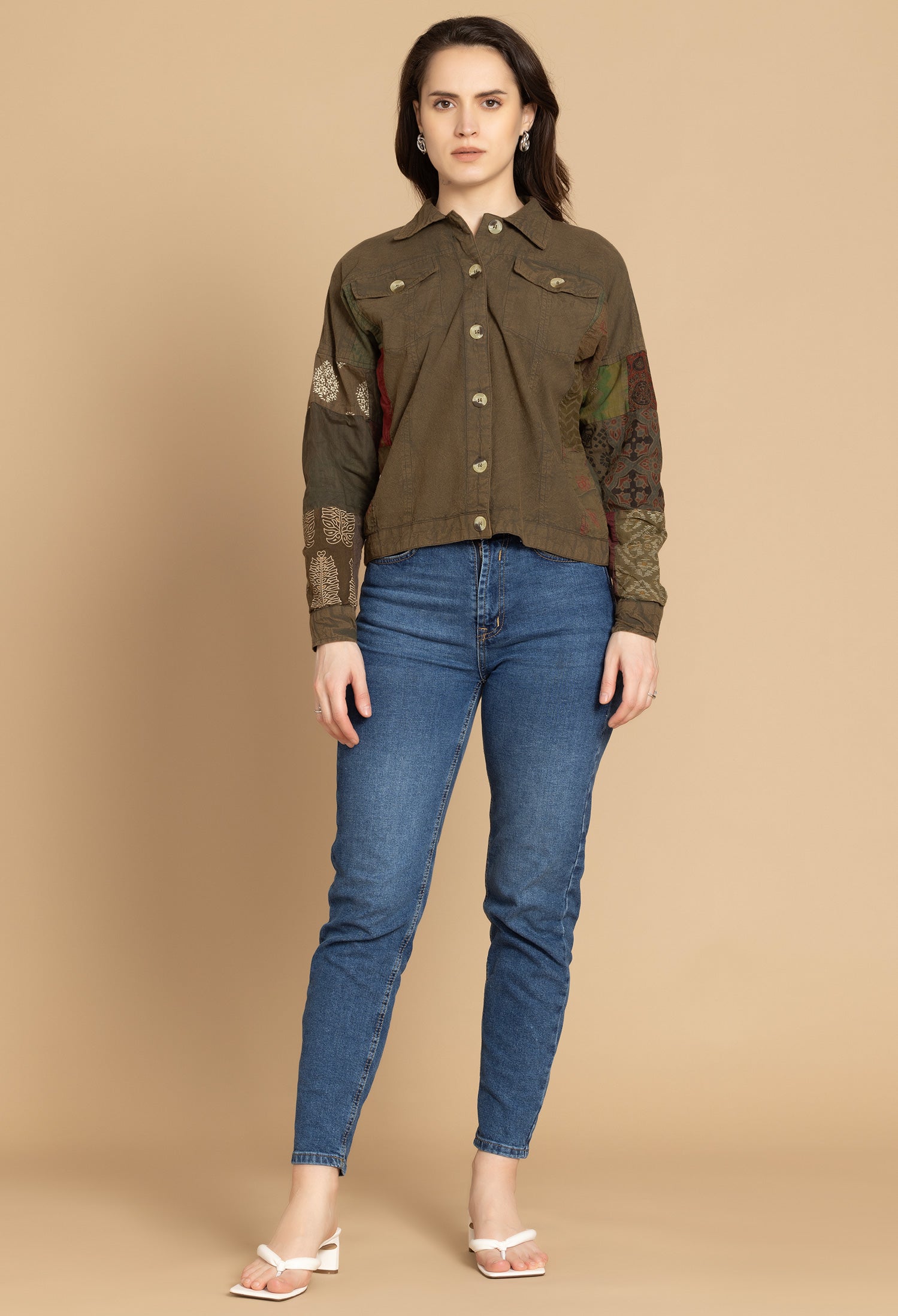 Bohera Madisson Color Accent Shirt Top - Myra USA