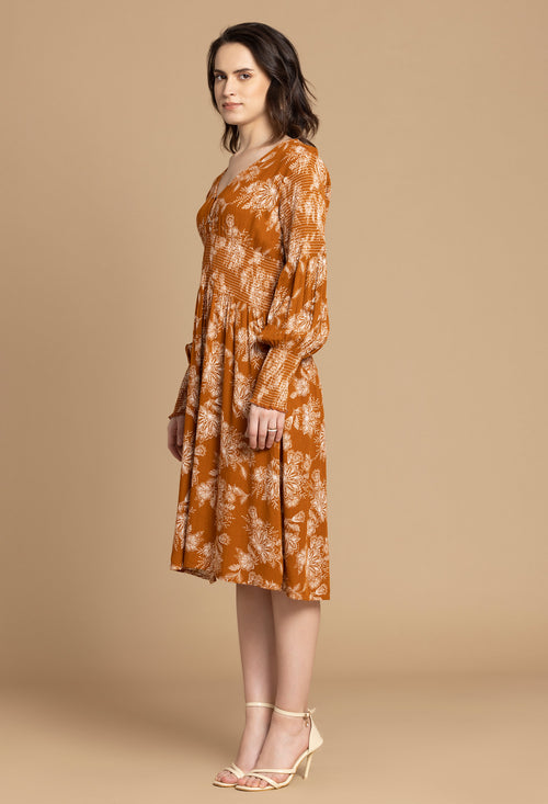 Bohera Olivia Spritely Blooms Dress - Myra USA