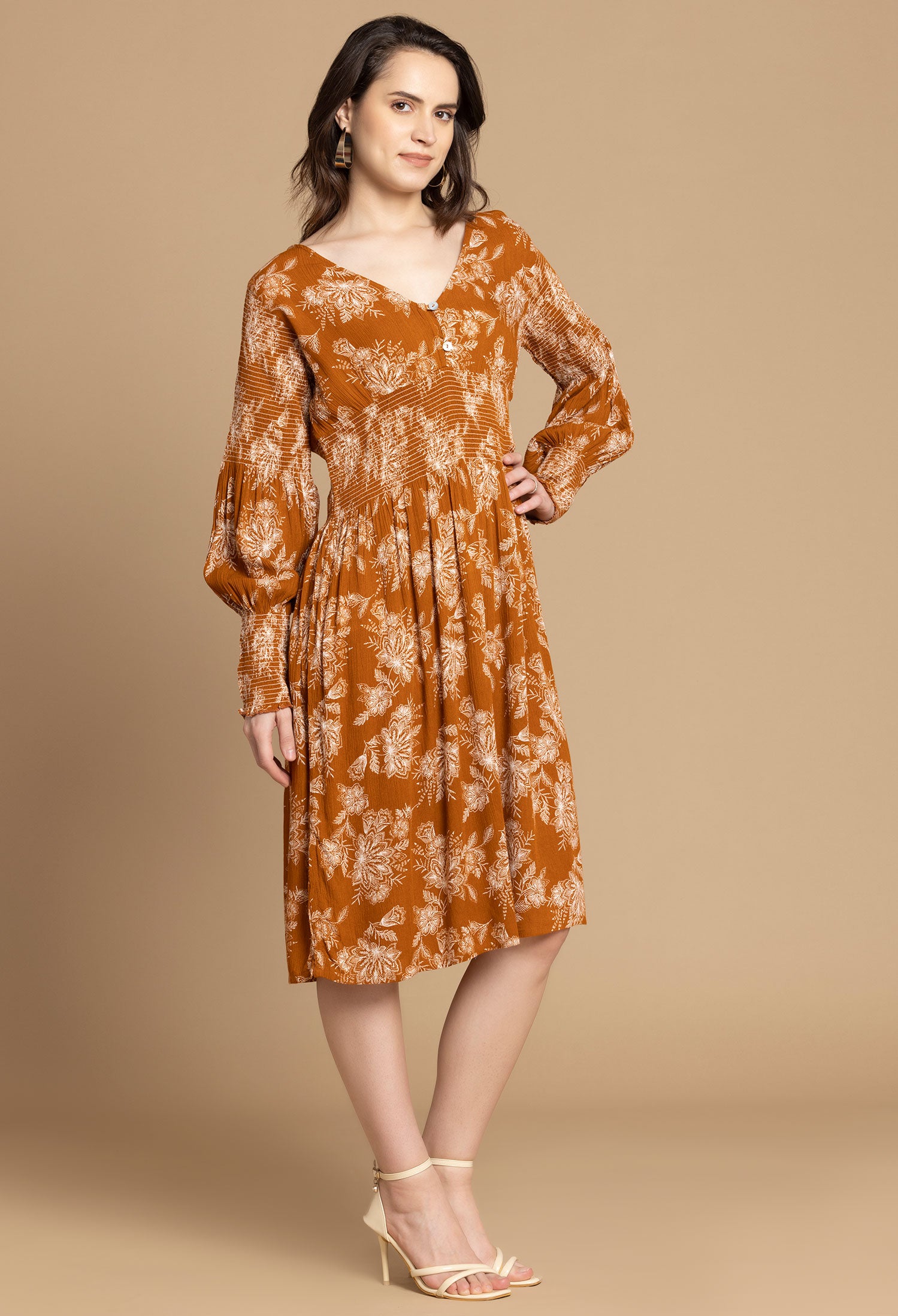 Bohera Olivia Spritely Blooms Dress - Myra USA
