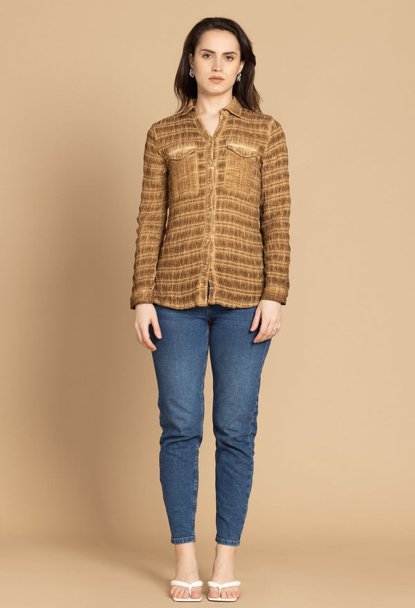 Bohera Vivian May Crimped Shirt - Myra USA