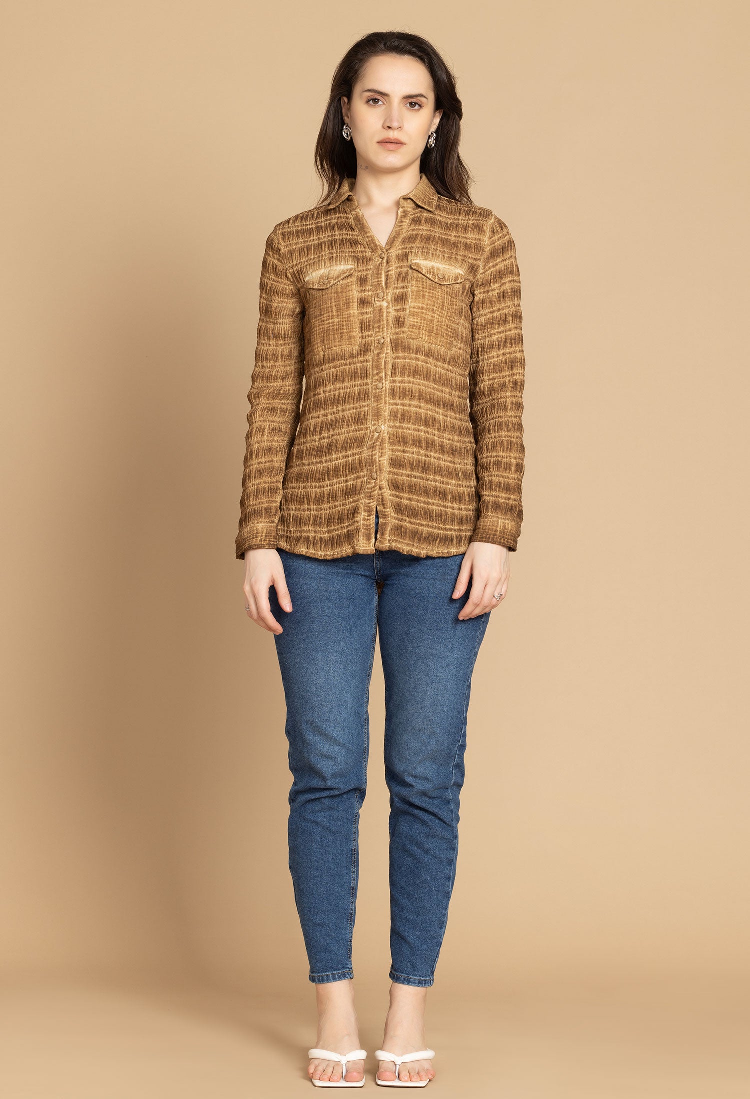 Bohera Vivian May Crimped Shirt - Myra USA