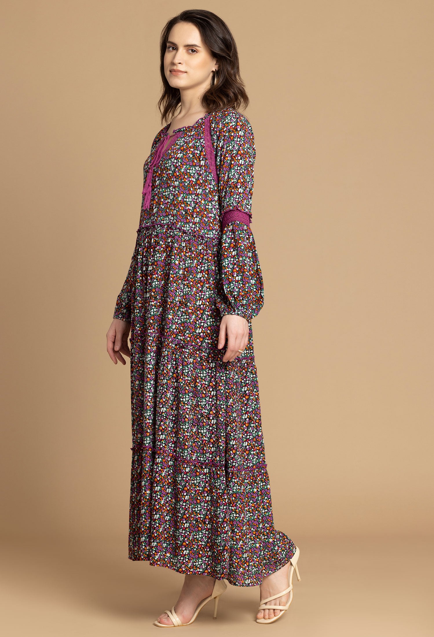 Bohera Isabel Fields of Florals Dress - Myra USA
