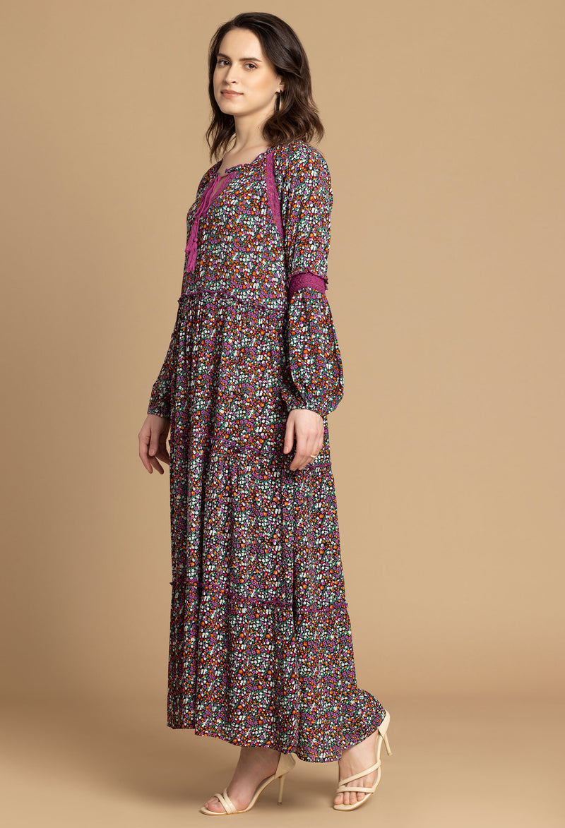 Bohera Isabel Fields of Florals Dress