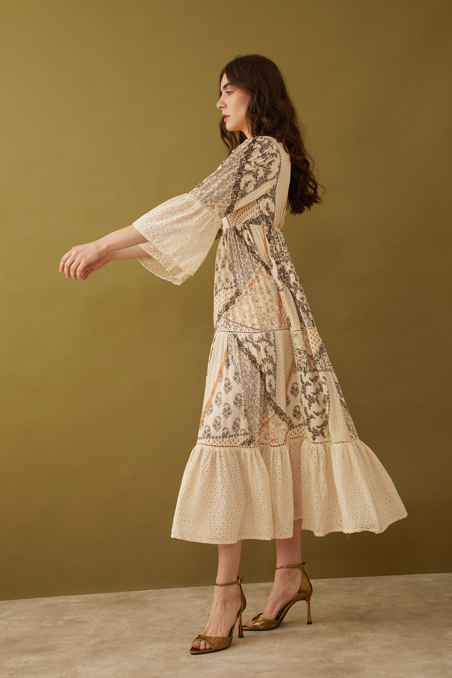 Bohera Zira Couture Full Length Dress - Myra USA