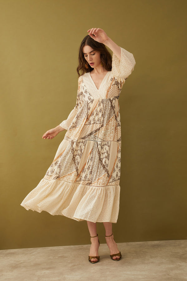 Bohera Zira Couture Full Length Dress - Myra USA