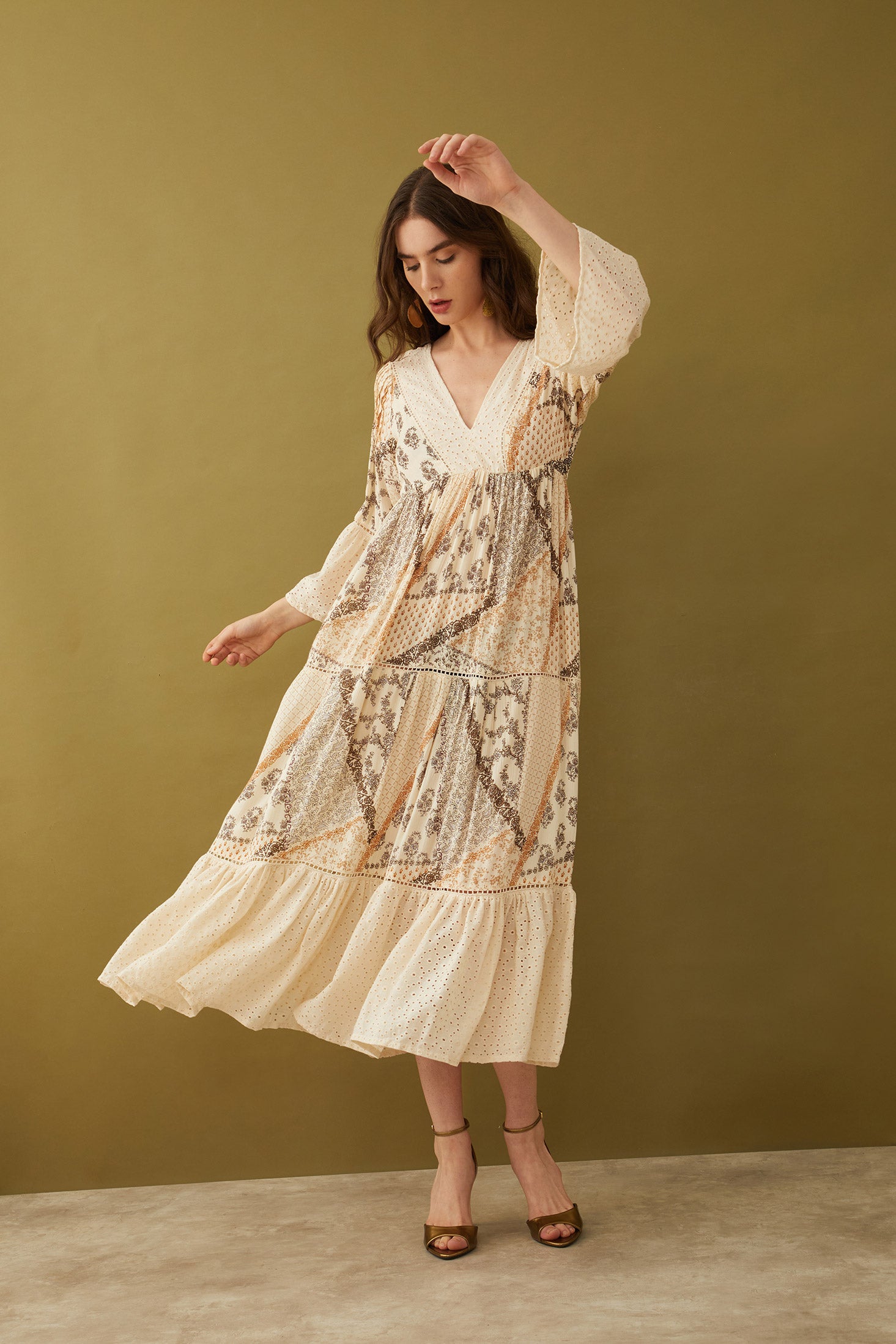 Bohera Zira Couture Full Length Dress - Myra USA