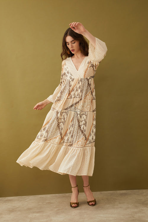 Bohera Zira Couture Full Length Dress - Myra USA
