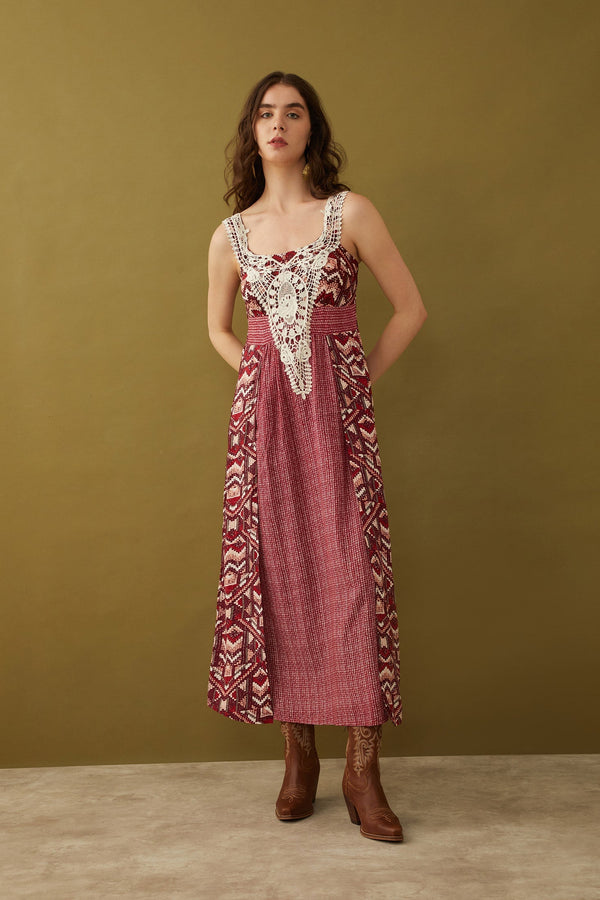 Bohera Devonnie Lace Accent Dress - Myra USA