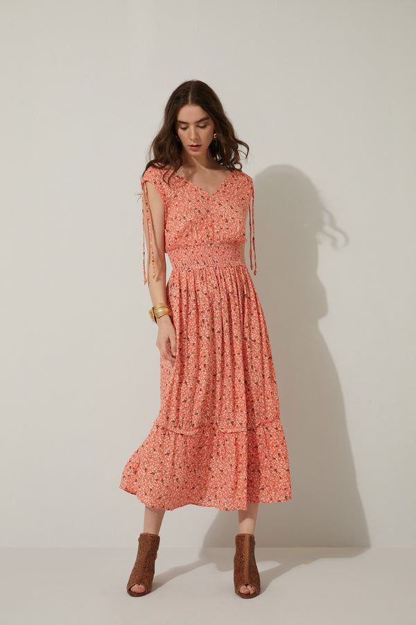 Bohera Saylee's Delight Drop Waist Dress