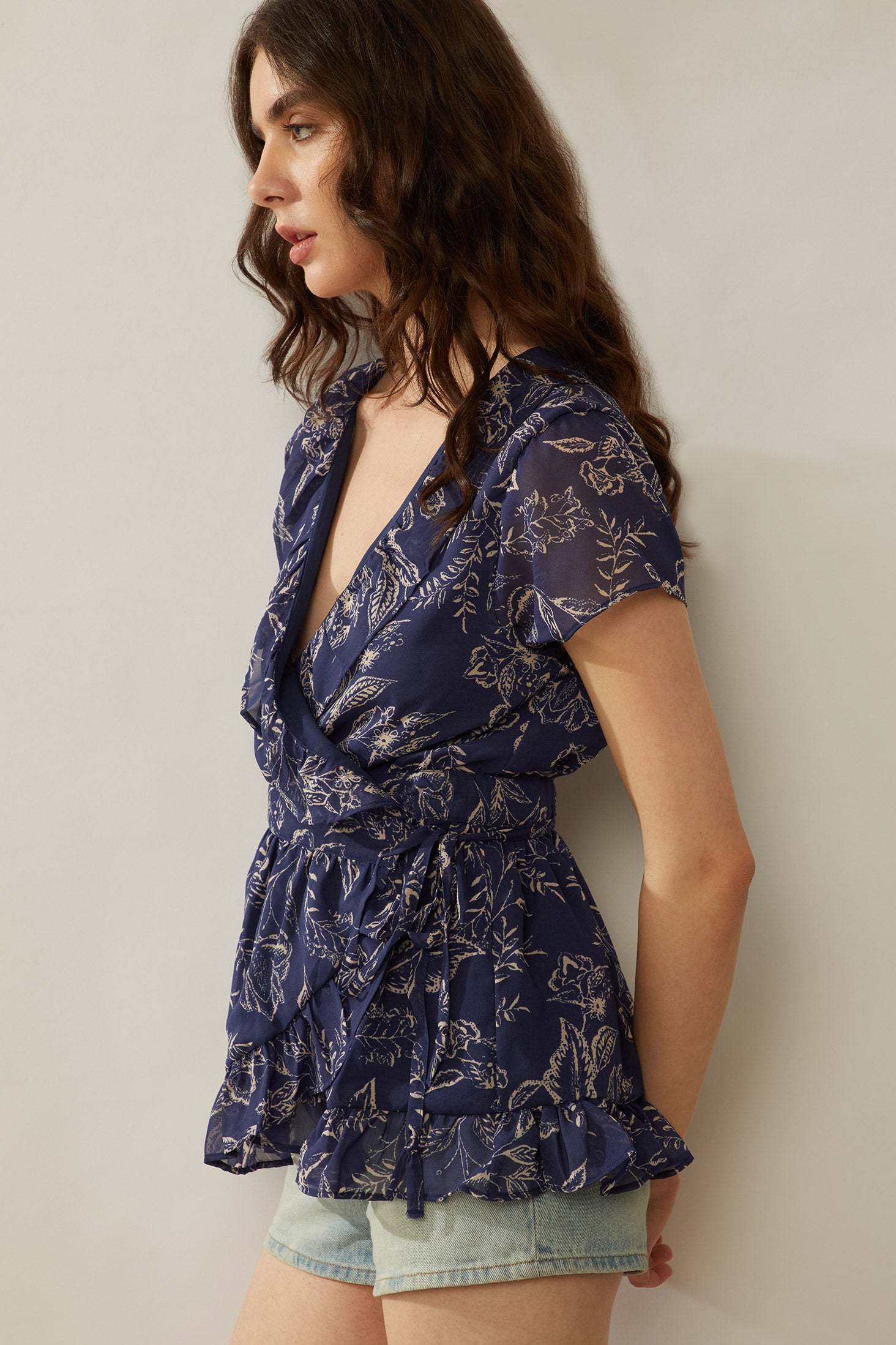 Bohera Fernanda Wrap-style Top - Myra USA