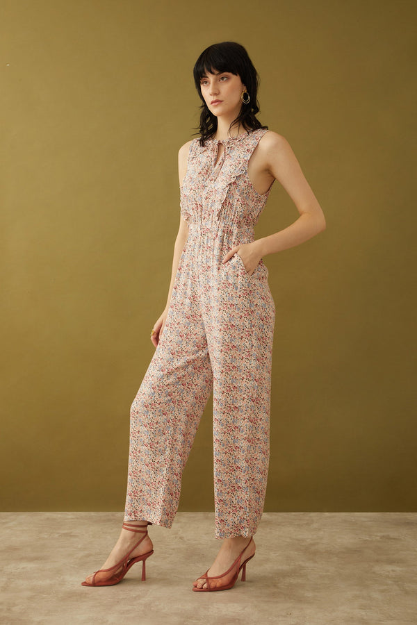 Bohera Nakoa Floral Ruffle Jumper - Myra USA
