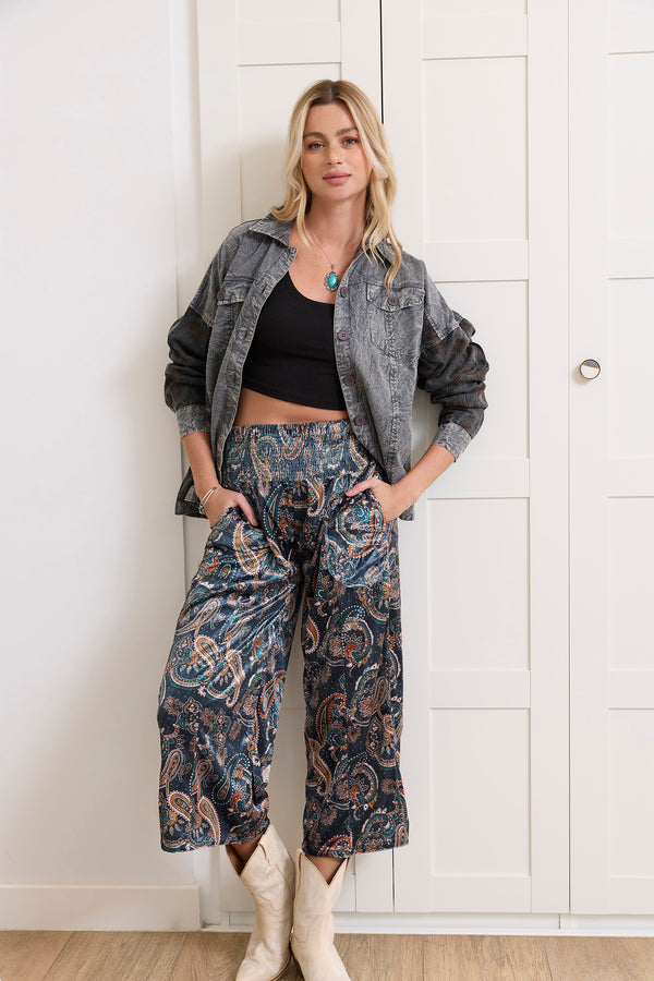 Sophea Paisley Pants - Myra USA
