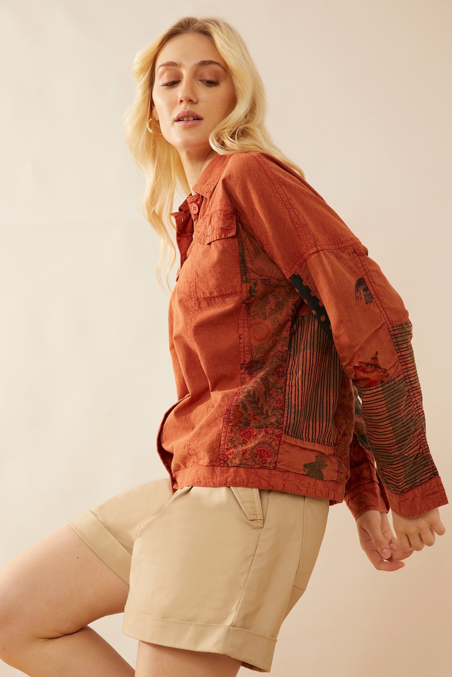 Isabella Kay Patchwork Jacket - Myra USA