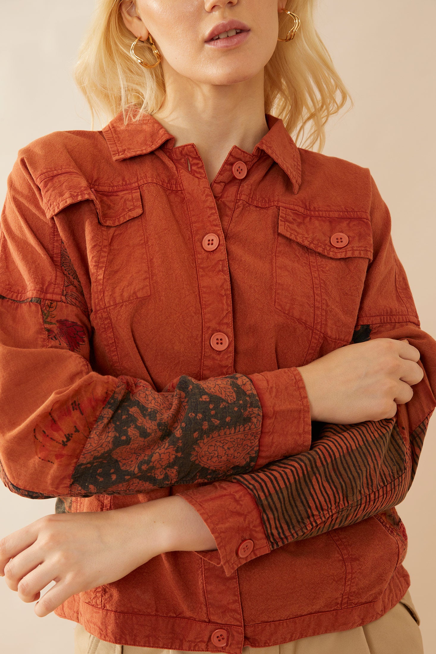 Isabella Kay Patchwork Jacket