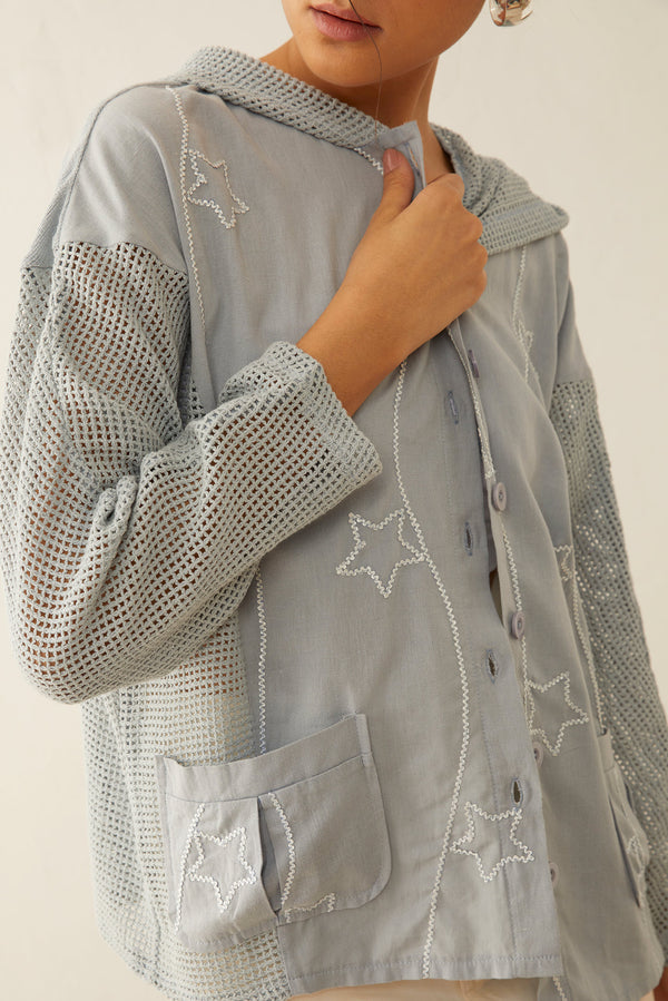 Cloudcroft Sky Hooded Jacket - Myra USA