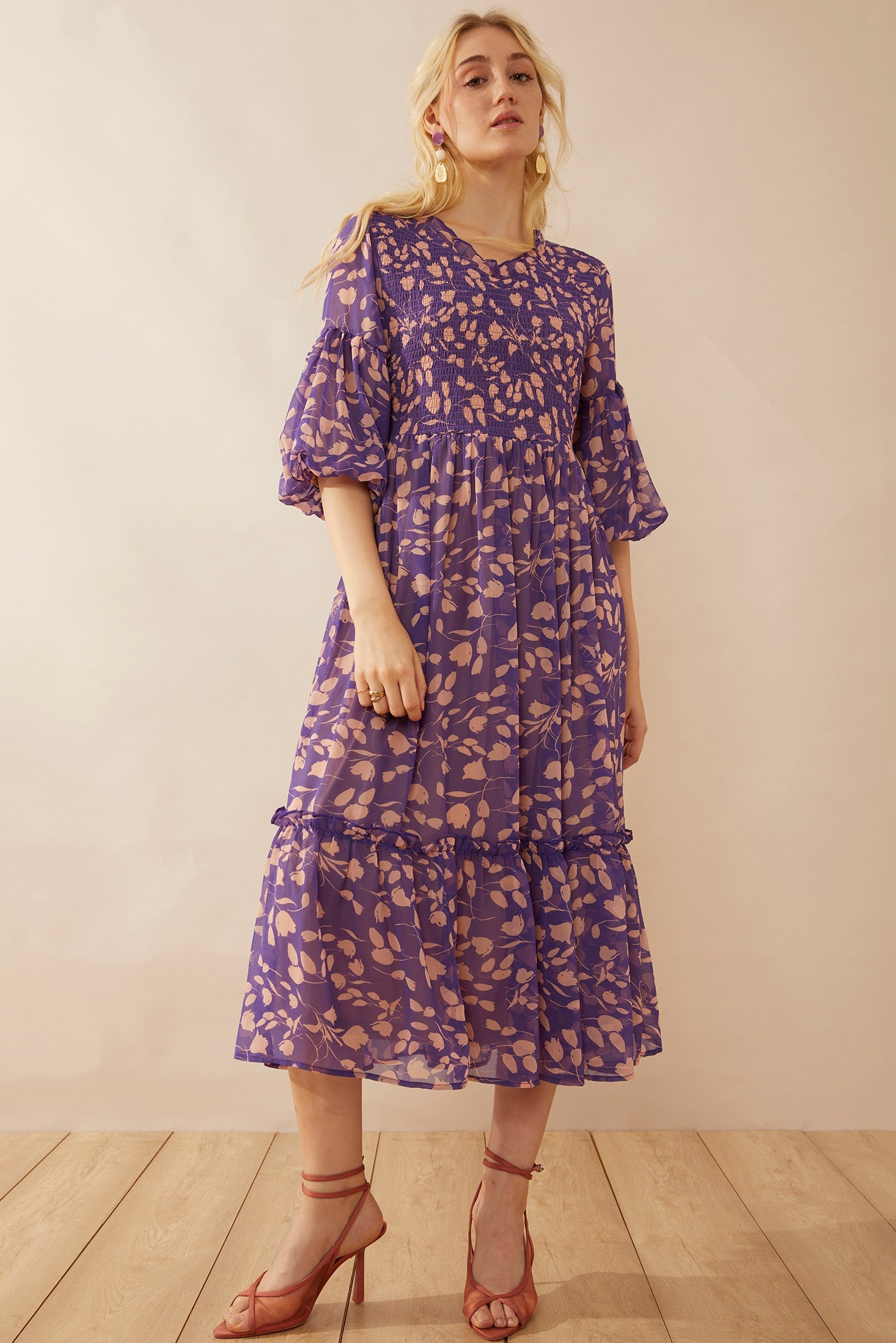 Darleena Dropwaist Dress - Myra USA