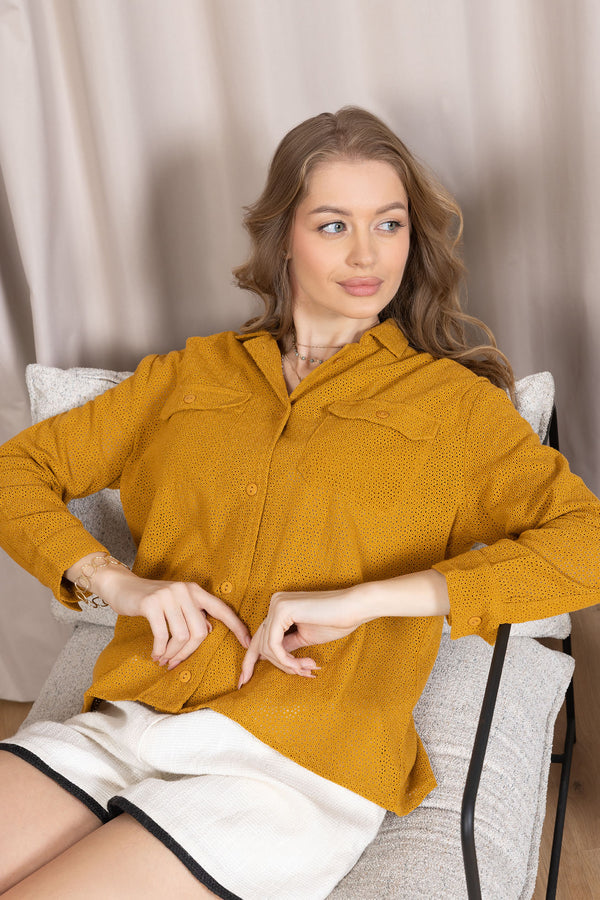 Caleen Macy Collared Shirt - Myra USA