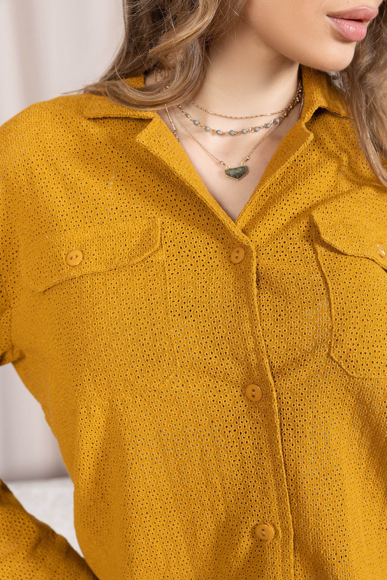 Caleen Macy Collared Shirt - Myra USA