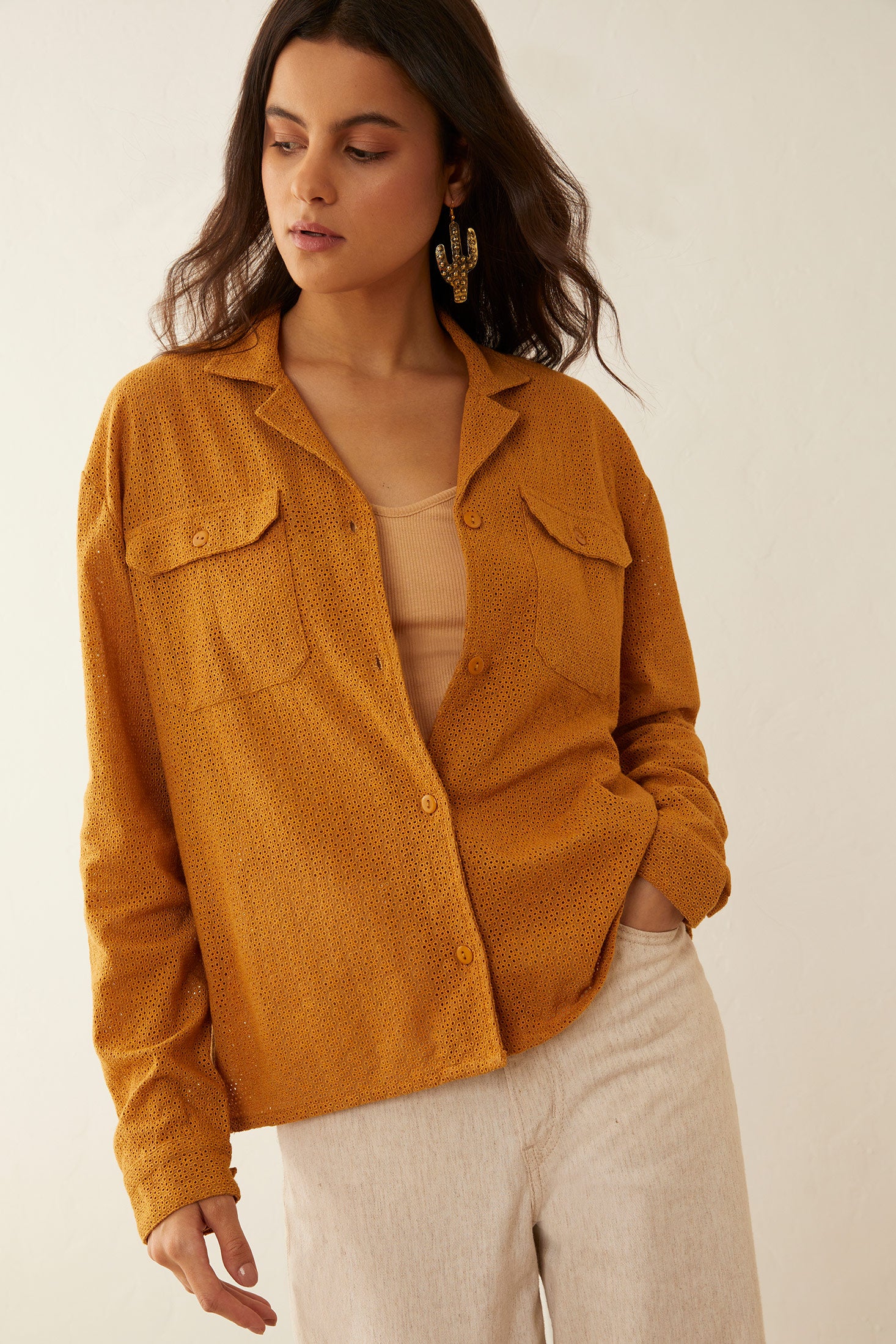 Caleen Macy Collared Shirt - Myra USA