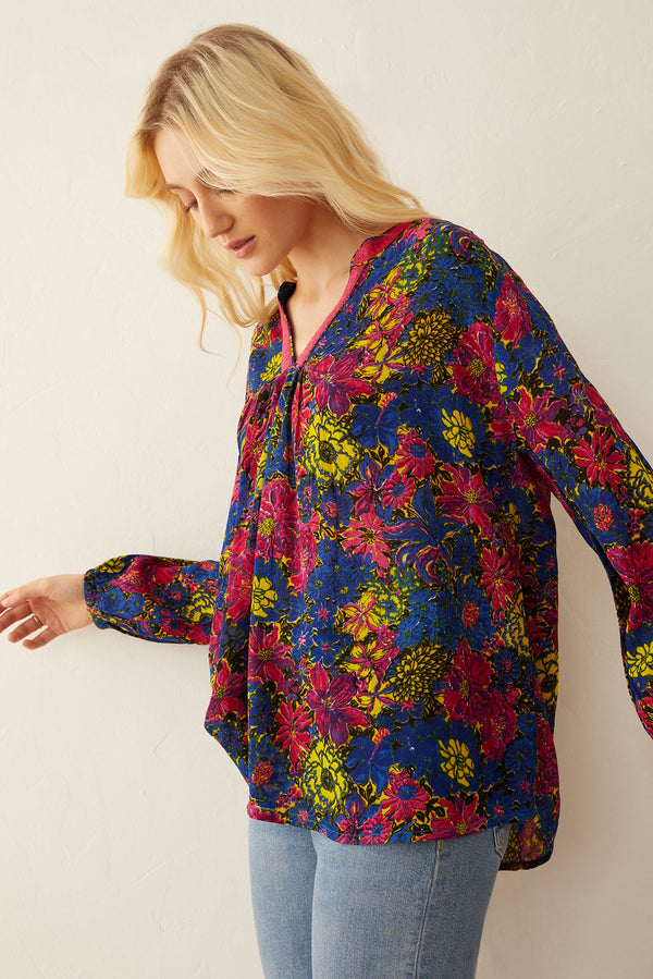 Dubre Ann Floral Top - Myra USA