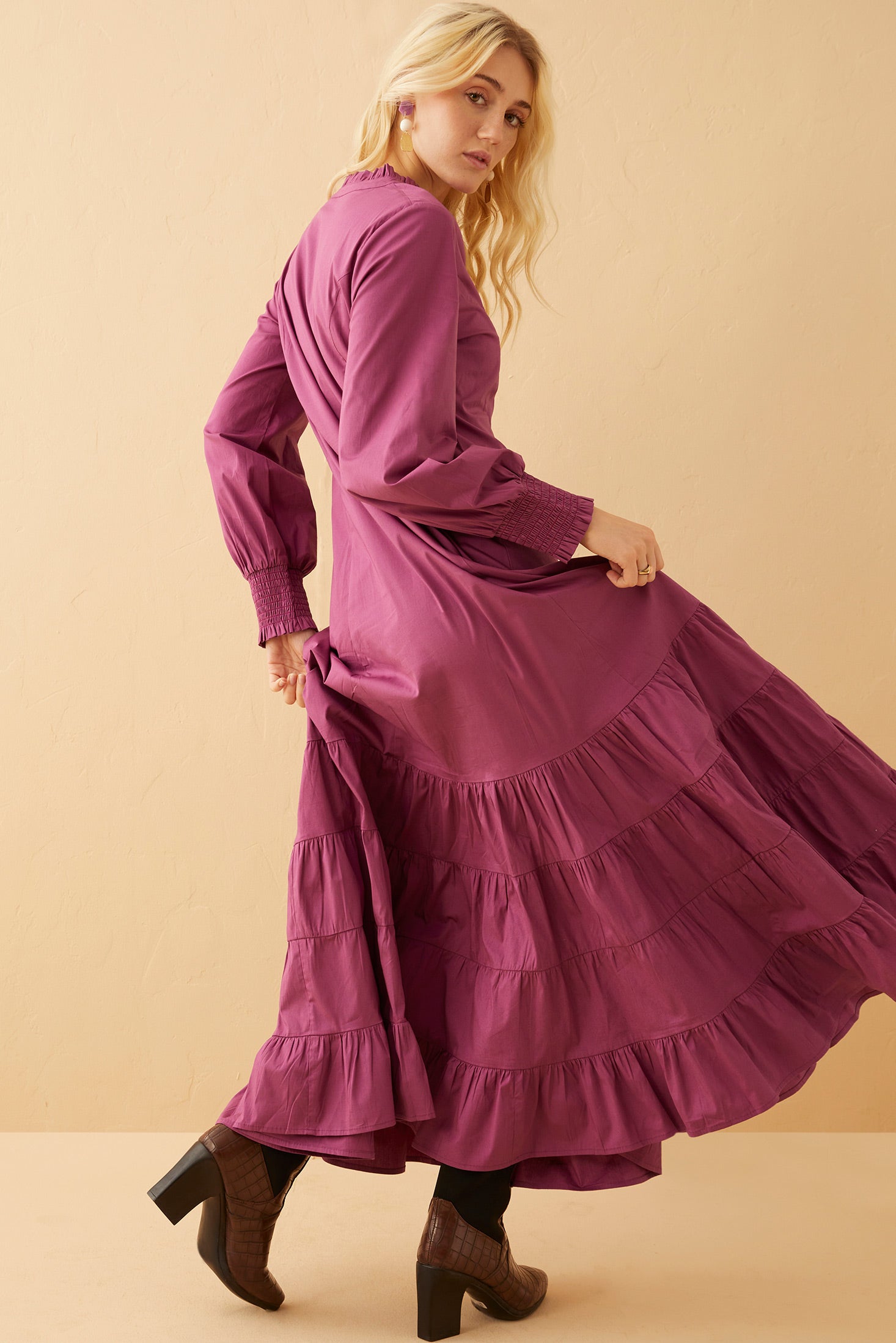 Pearl Lou Fit & Flair Dress - Myra USA